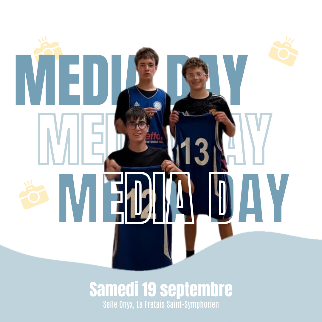 Média Day ! Réservez votre samedi 19 septembre 📷
